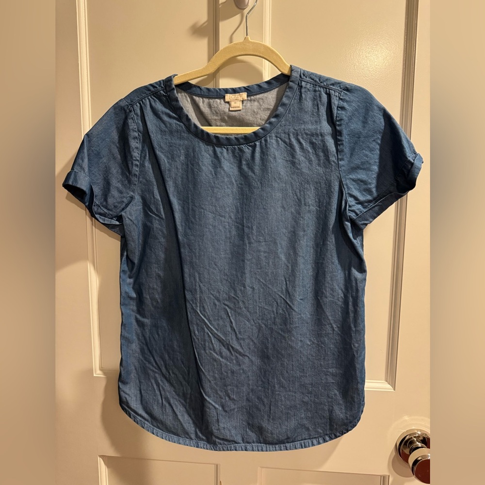 Jcrew Denim Top